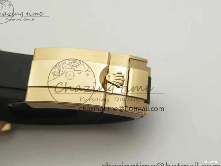 ARF Rubber Yacht-Master 116655 Ceramic 1:1 SH3135 On Edition Bezel Strap Oysterflex Best 0520